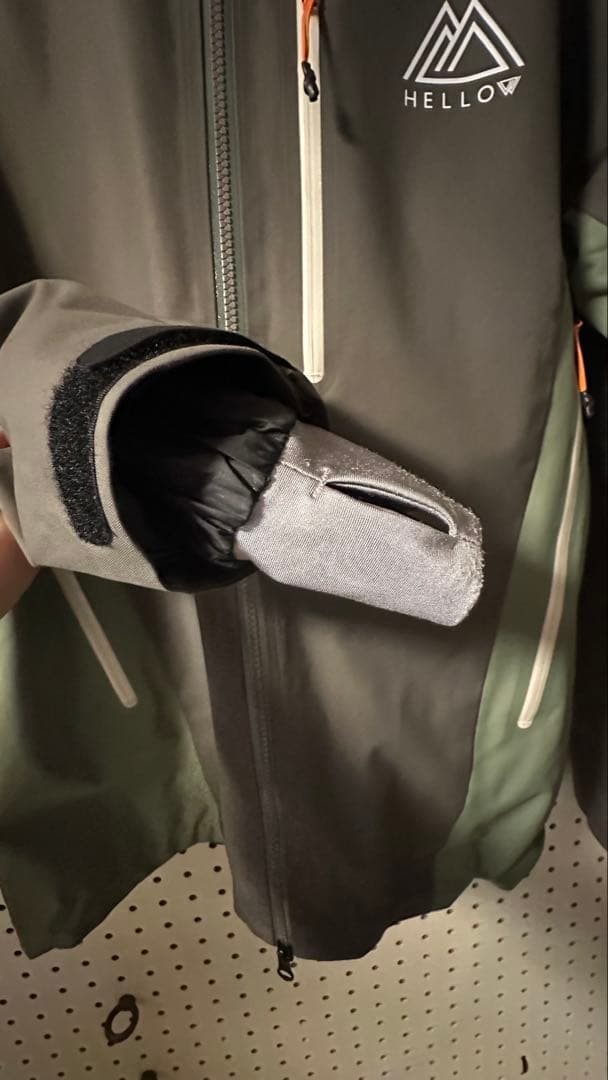 【HELLOW】 ハロウ ジャケット M ブロンズ／オリーブ