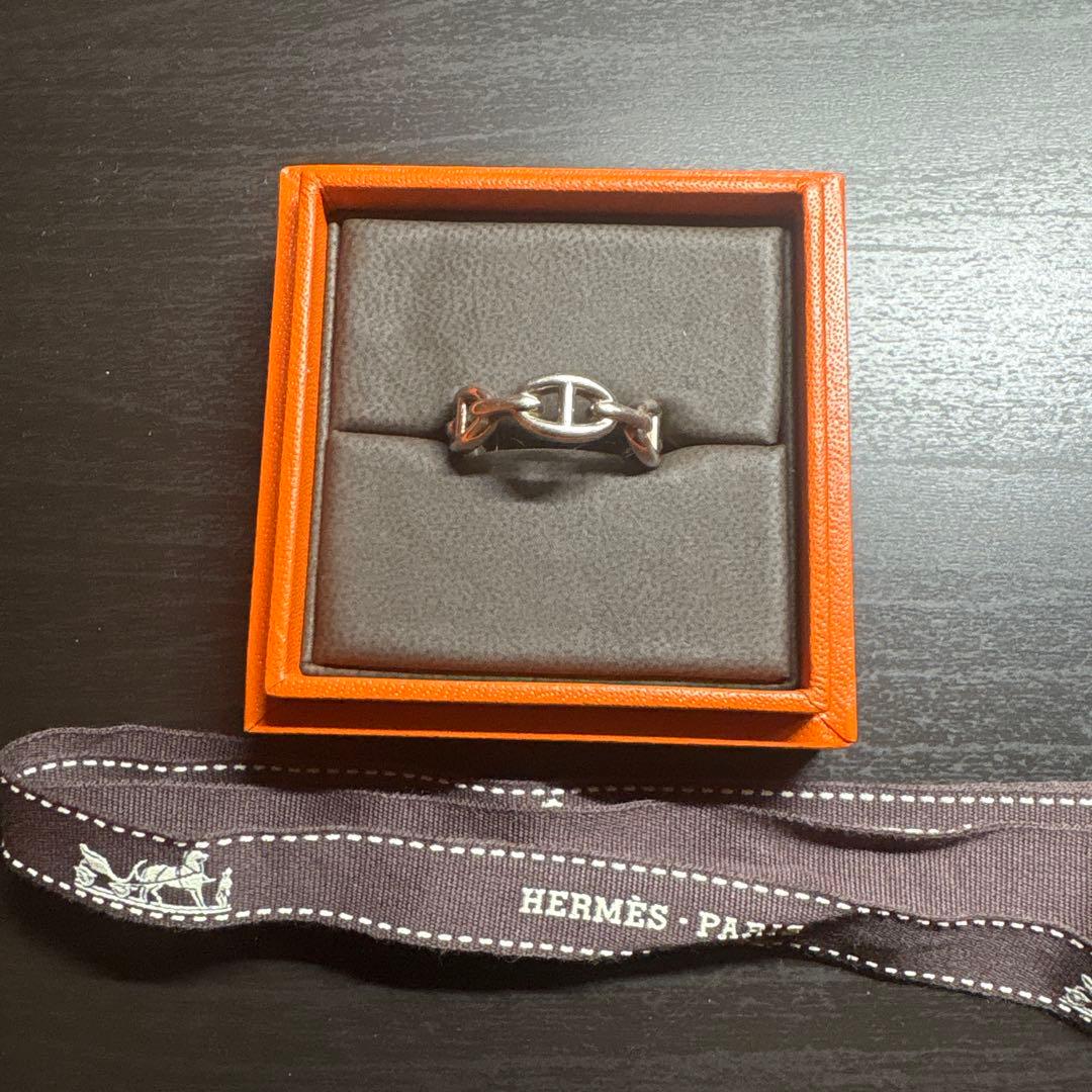 HERMES シルバーリング サイズ59