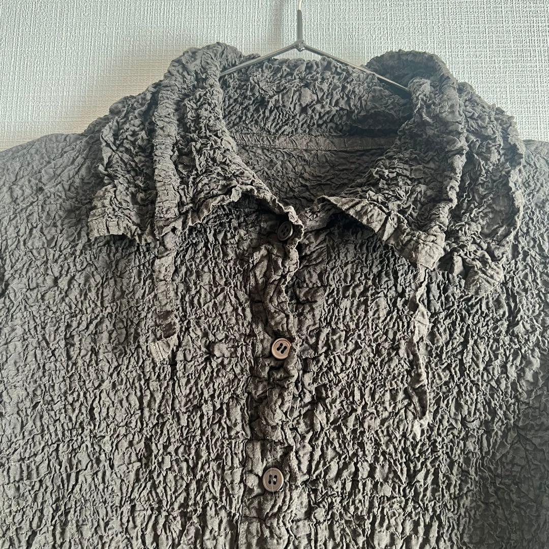 ISSEYMIYAKE me シャツ ブラウス【Fサイズ】黒