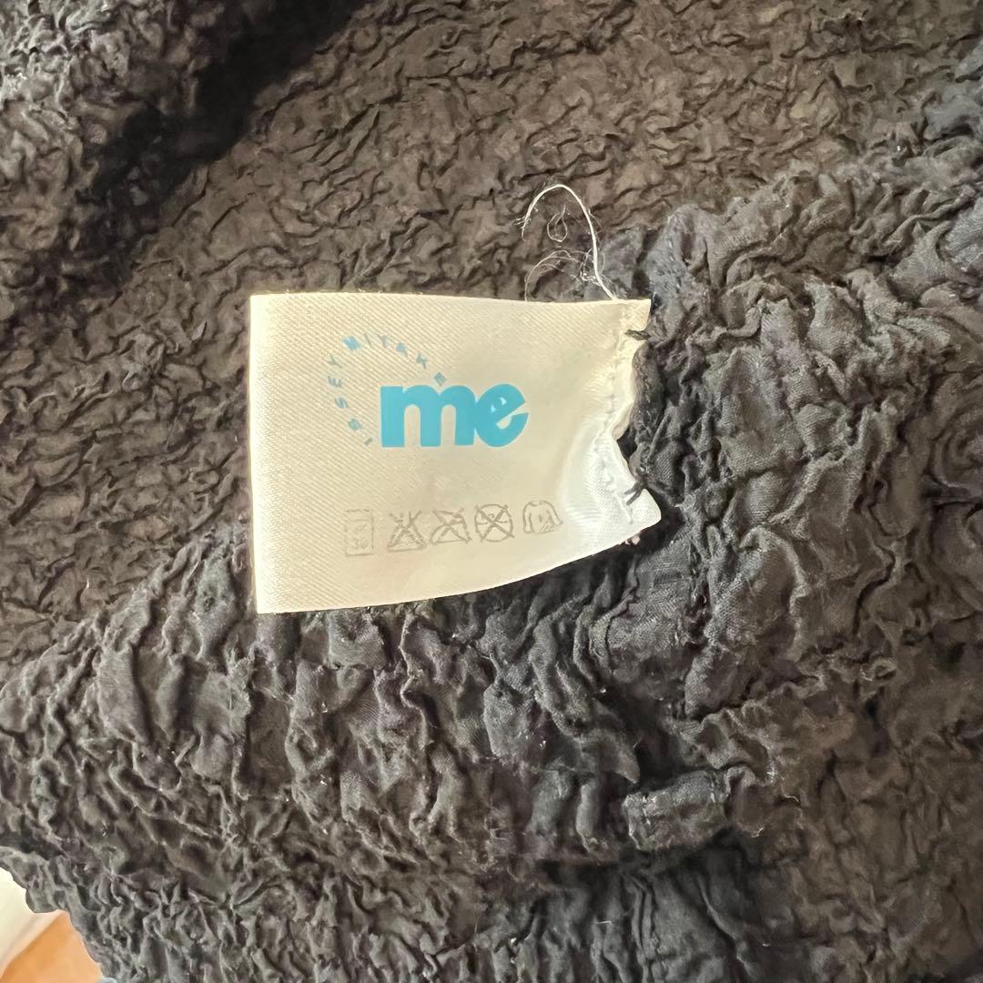 ISSEYMIYAKE me シャツ ブラウス【Fサイズ】黒