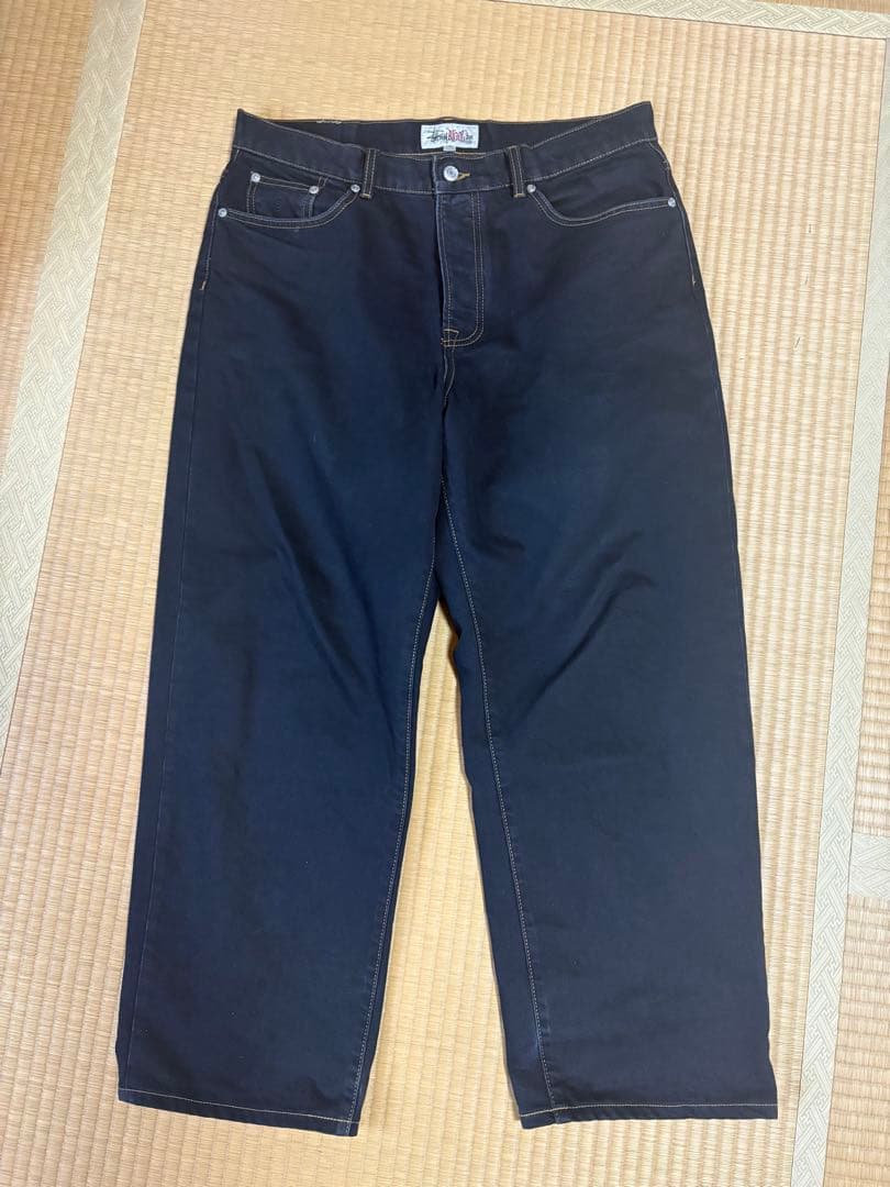 パンツ STUSSY BIG OL JEAN DENIM BLACK