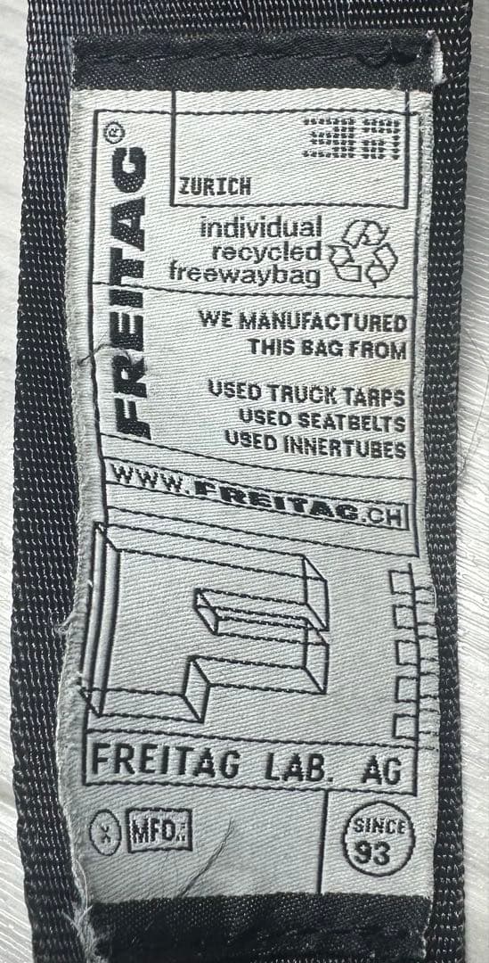 FREITAG メッセンジャーバッグ オレンジ/青