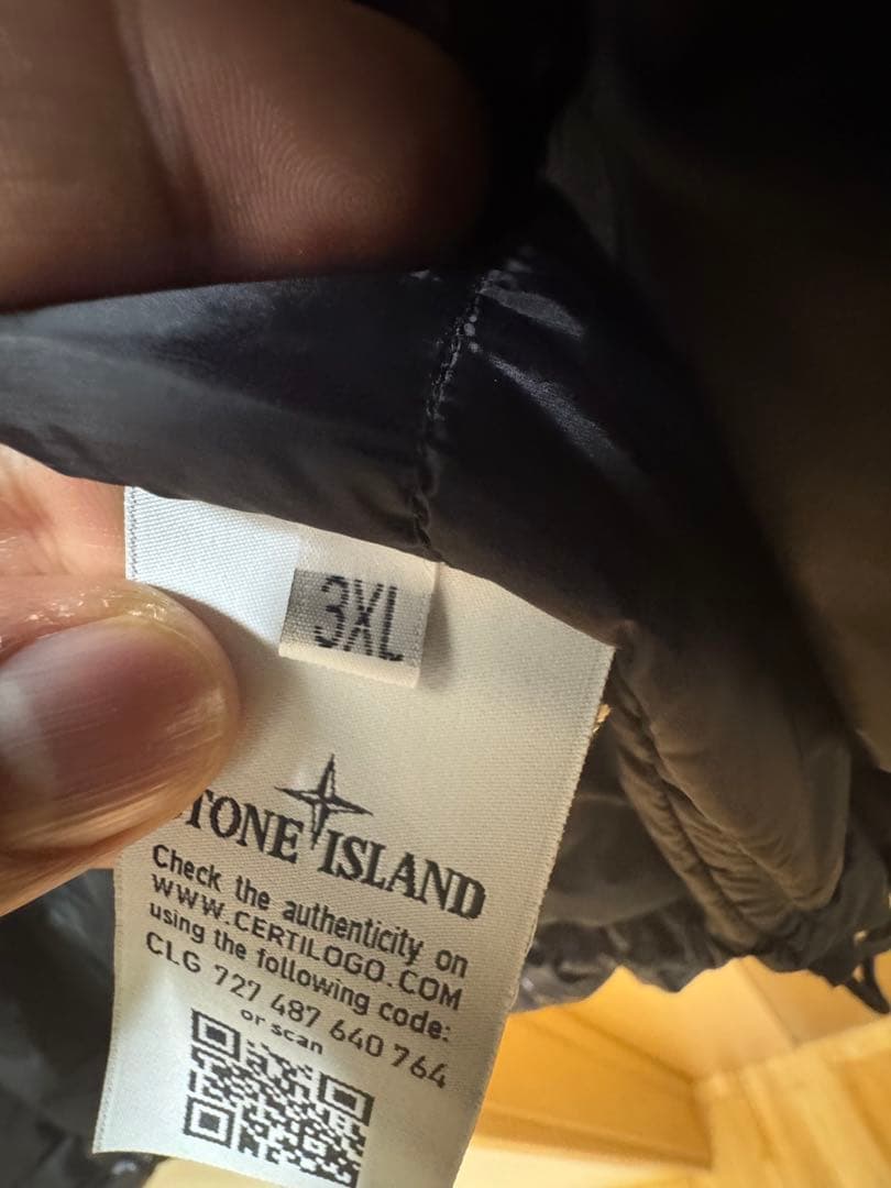 希少デザインStone  2way ダウンジャケット