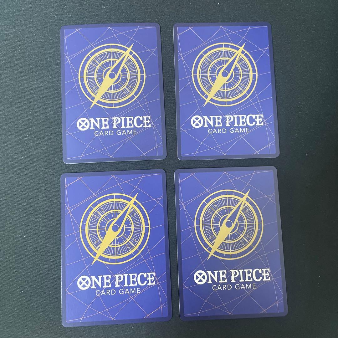 ワンピースカード ポートガスDエース　パラレル　４枚　OP02