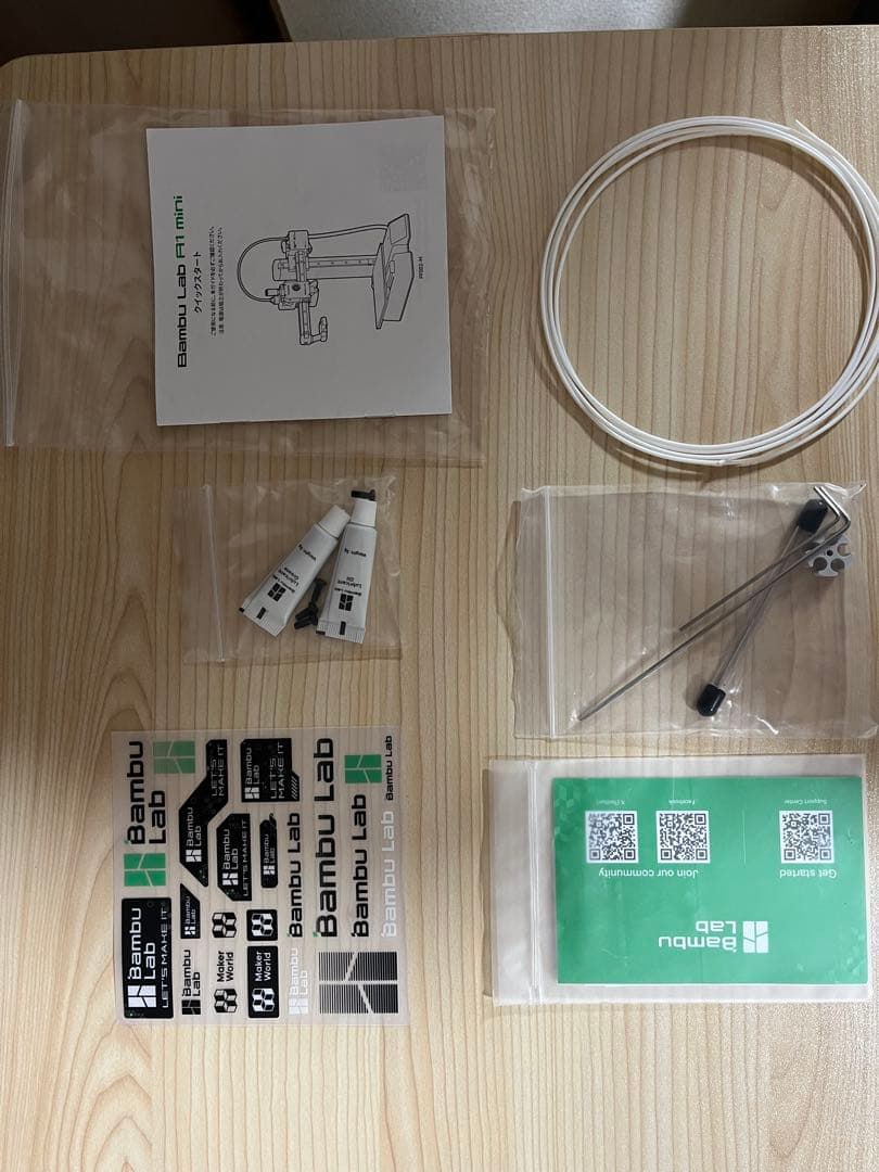 Bamboo Lab A1 mini 3Dプリンター 本体+フィラメント