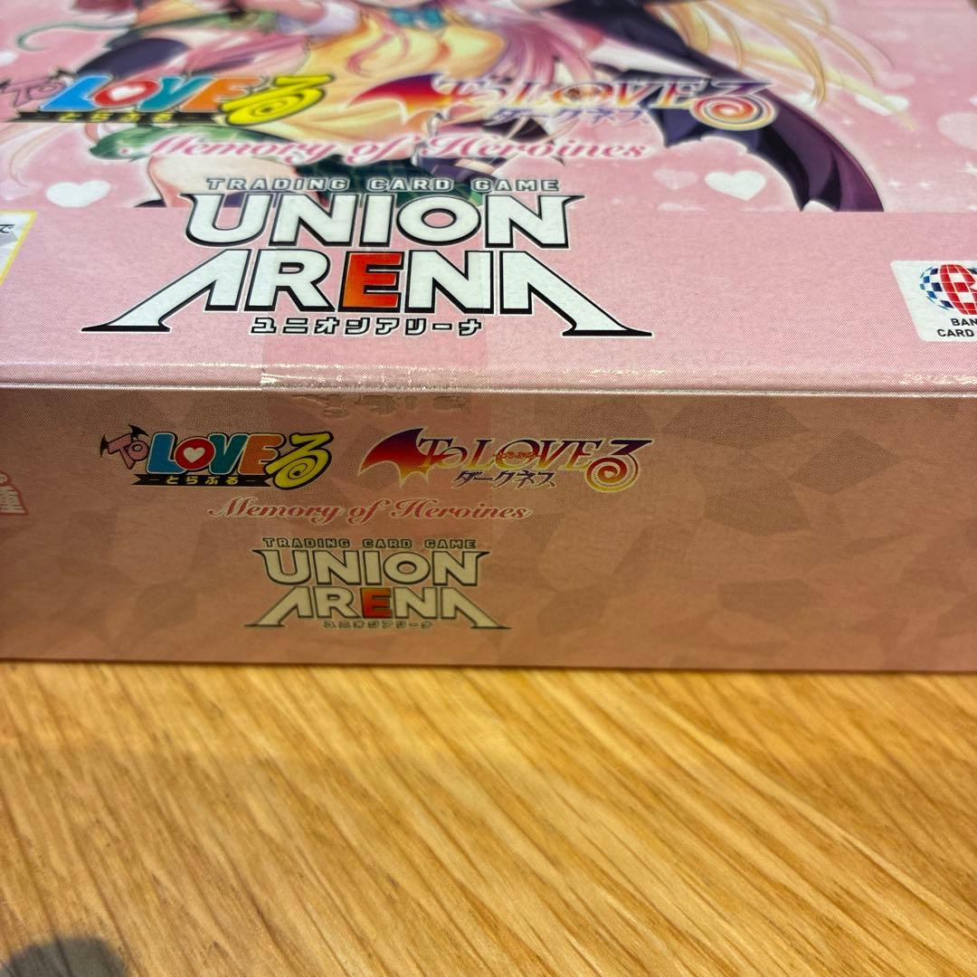 ToLOVEる　初版　UNION ARENA テープ付きbox