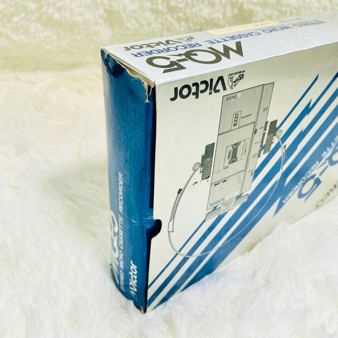 未使用品　VICTOR MQ-5 マイクロカセットレコーダー　プレーヤー