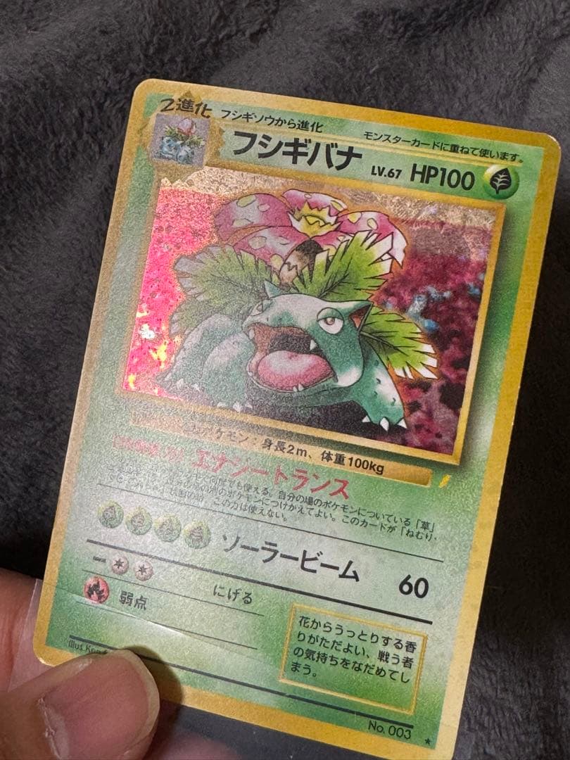 旧裏　ポケモンカード　イントロパック　フシギバナ