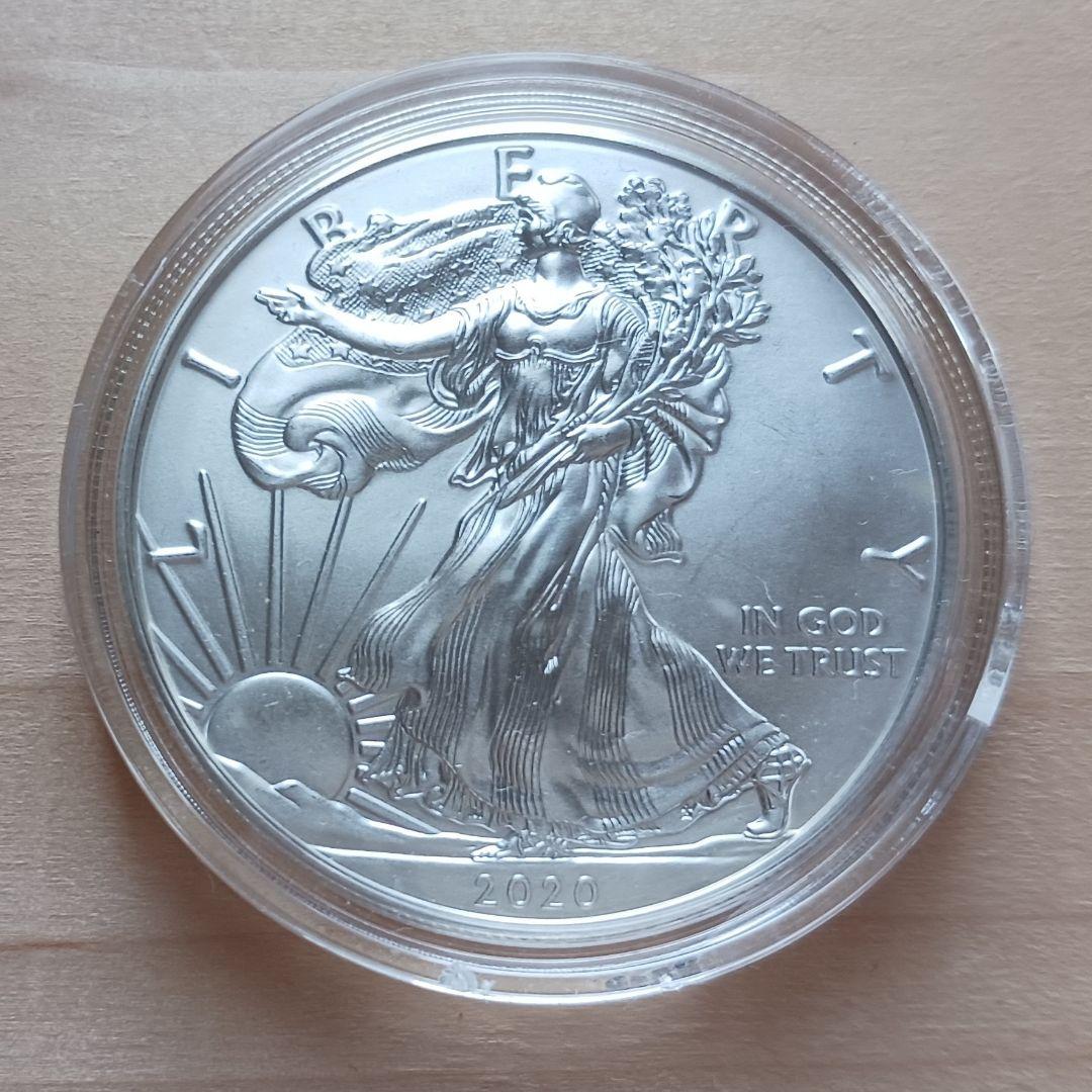 BlackLotus / アメリカ /イーグル 銀貨 2020年 2枚