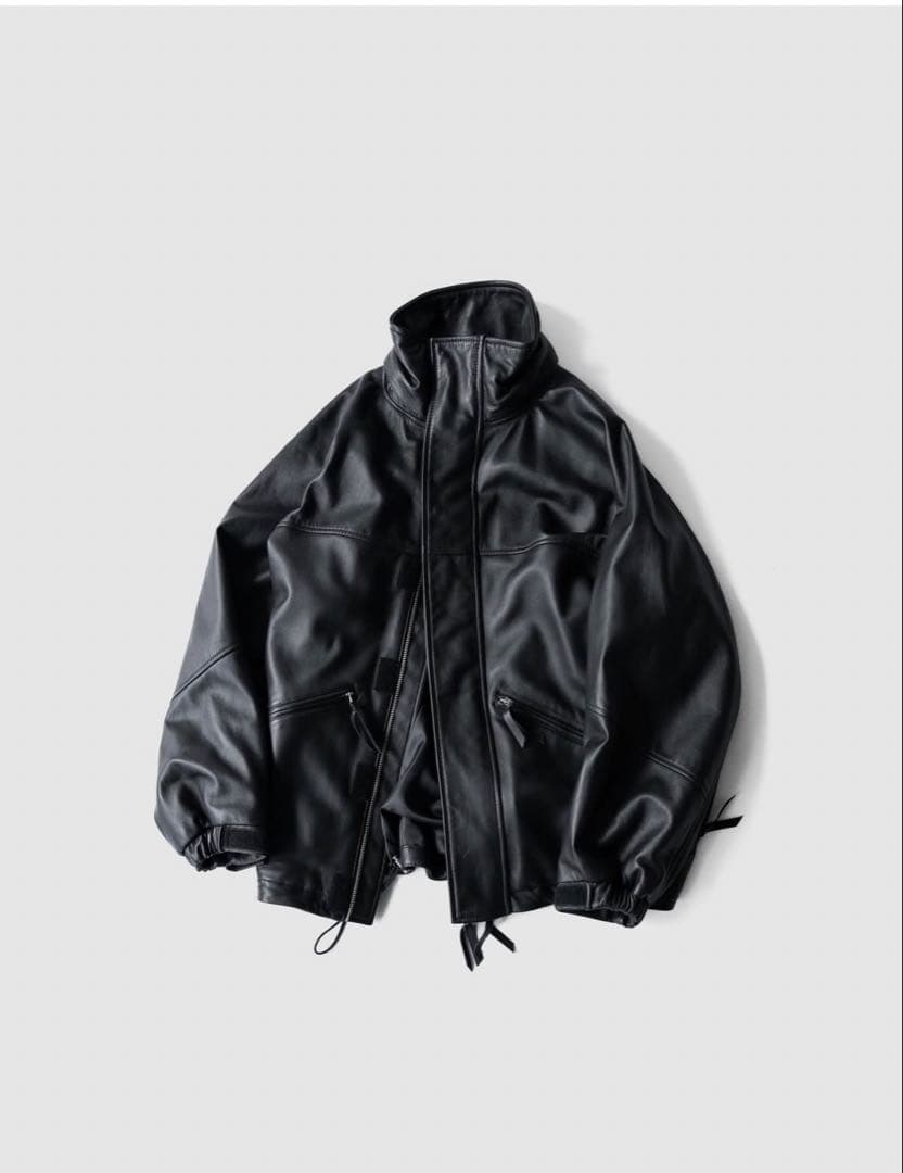 CCU leather ex. F jacket レザー ブルゾン 1