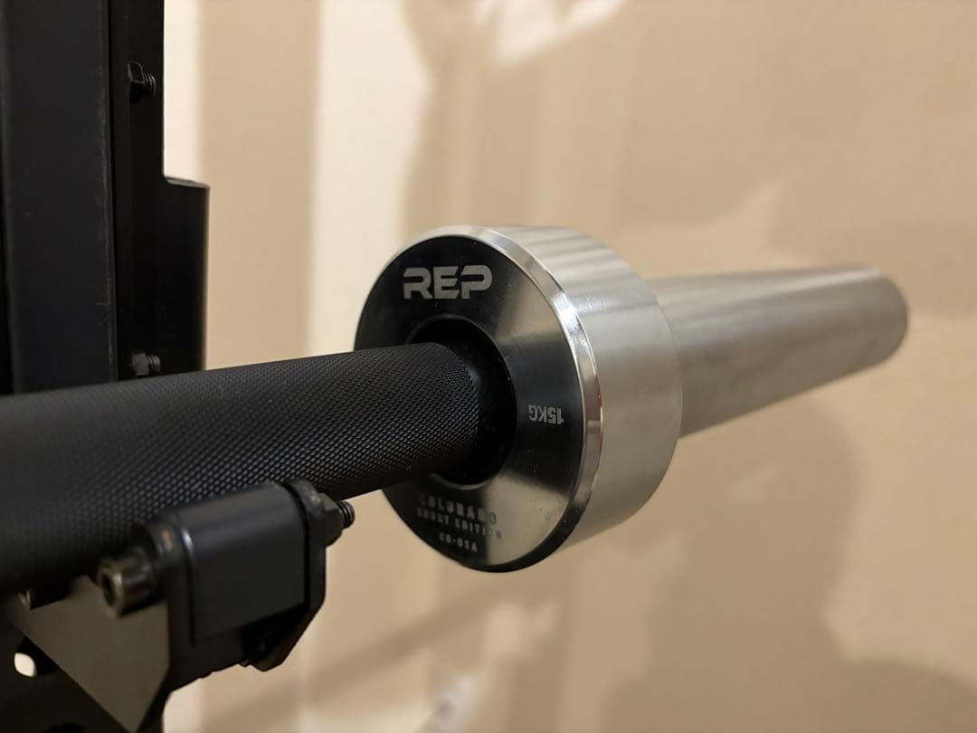 REP Fitness コロラドショートバー 15kg 183cm