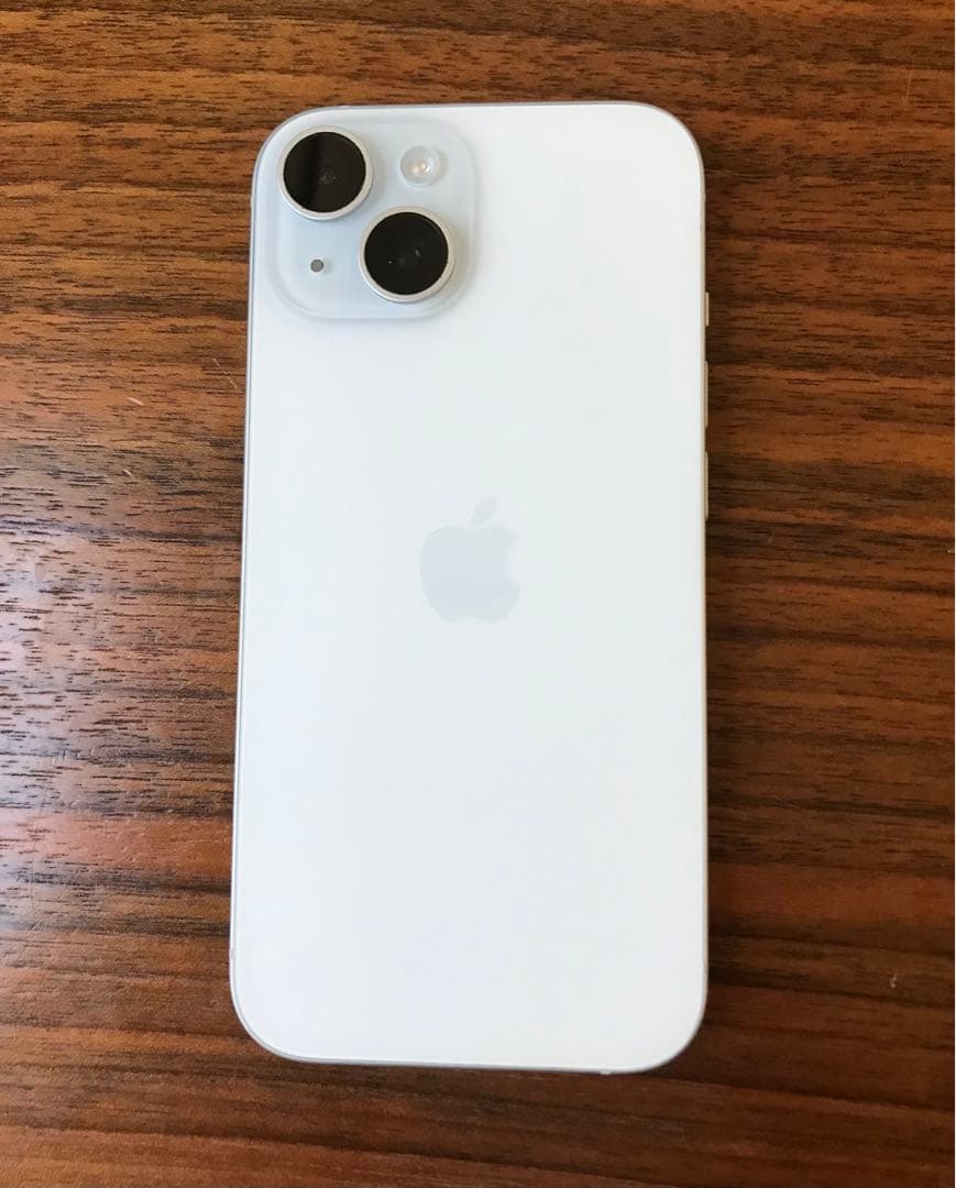 Apple iPhone15 128GB ブルー【動作正常 難あり】