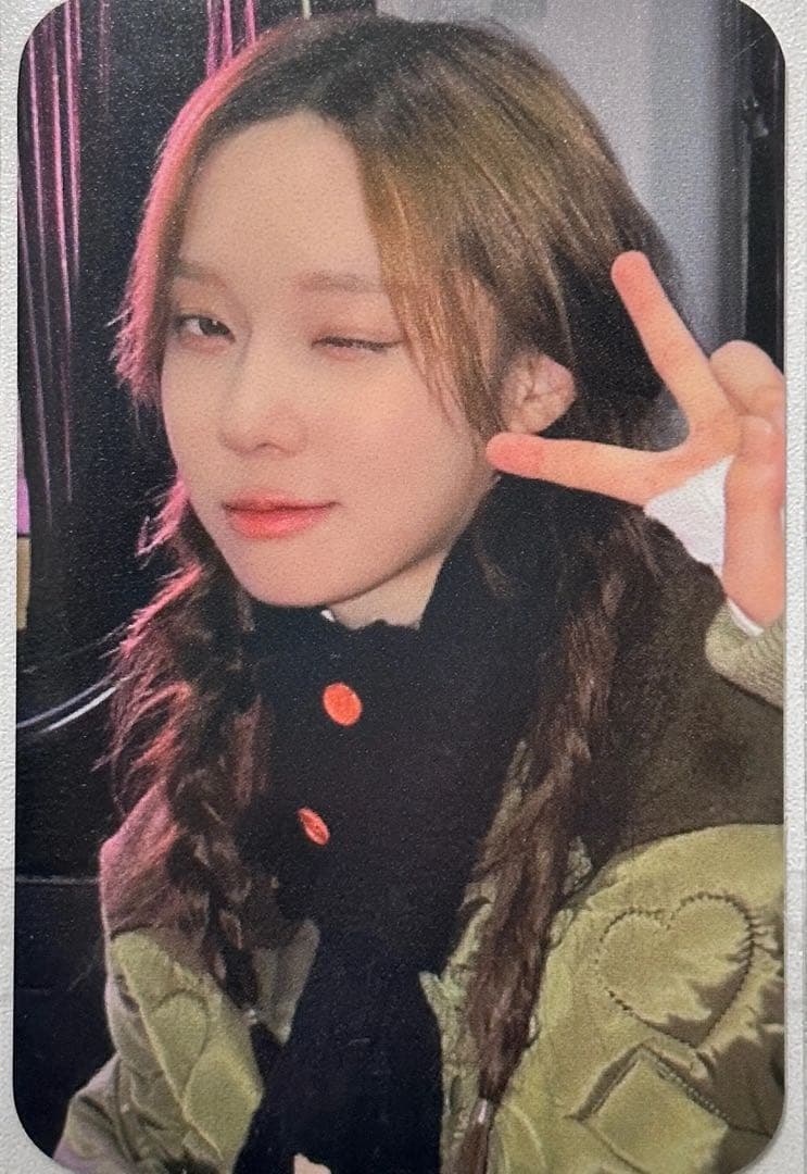 aespa ウィンター everland エバーランド バック トレカ