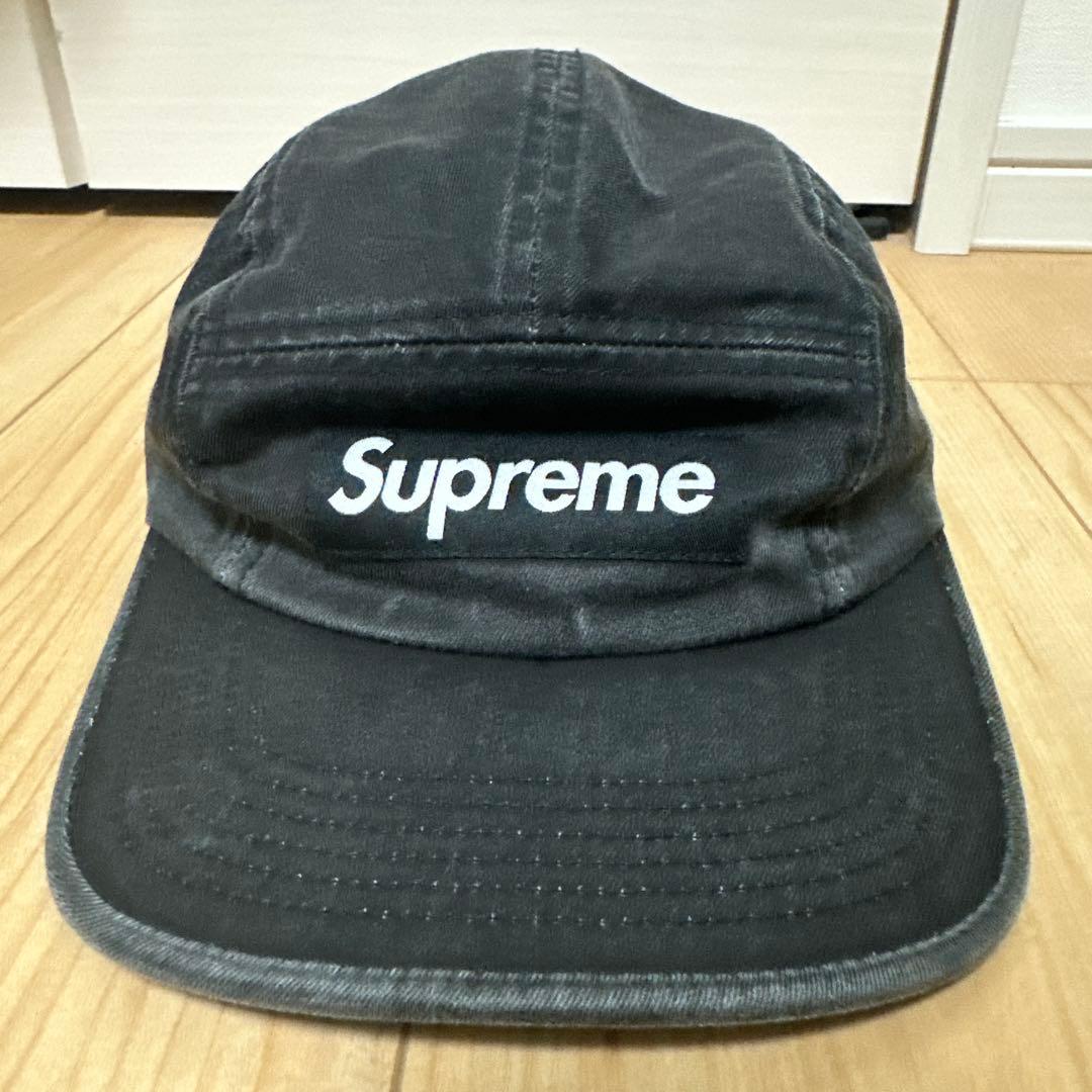 Supreme キャンプキャップ　ブラック