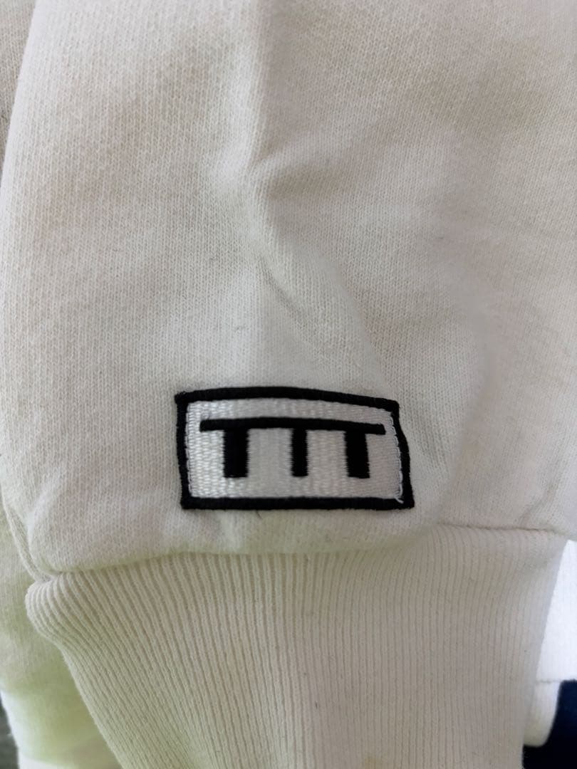 ど*ろ様 TTT-MSW ロゴ　23ss 白色　BIG スウェット トレーナー