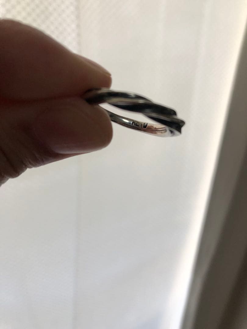 KETO ツイストリング シルバー