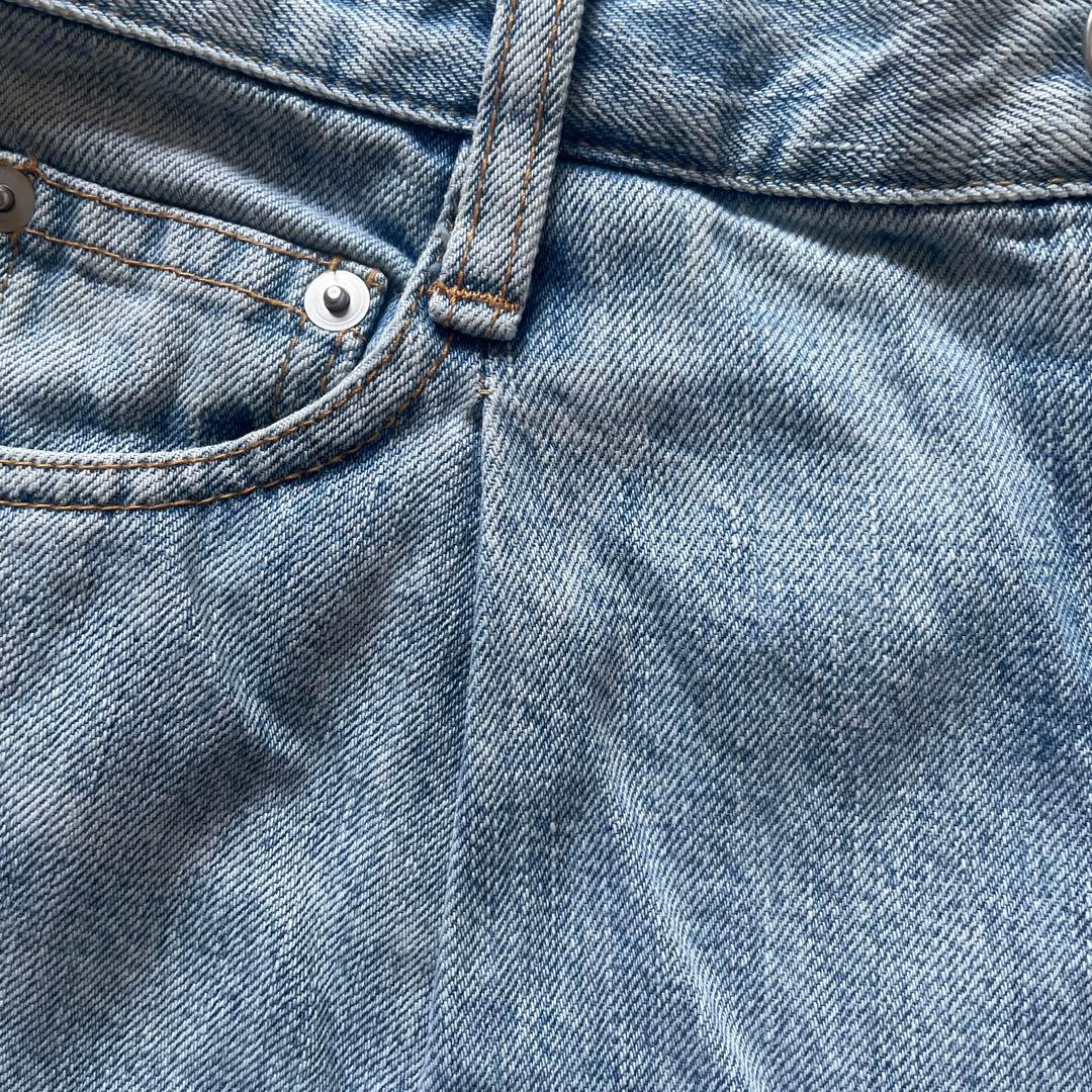 Deuxieme Classe タックバギーデニム