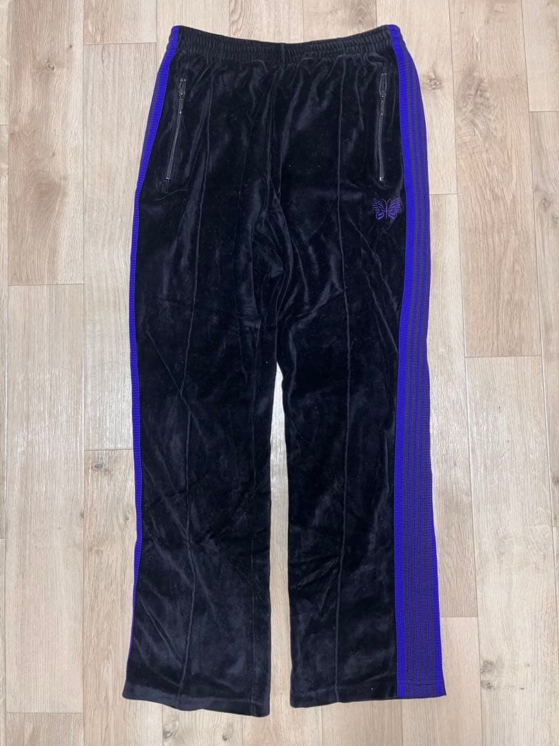 Needles ベロアトラックパンツ M