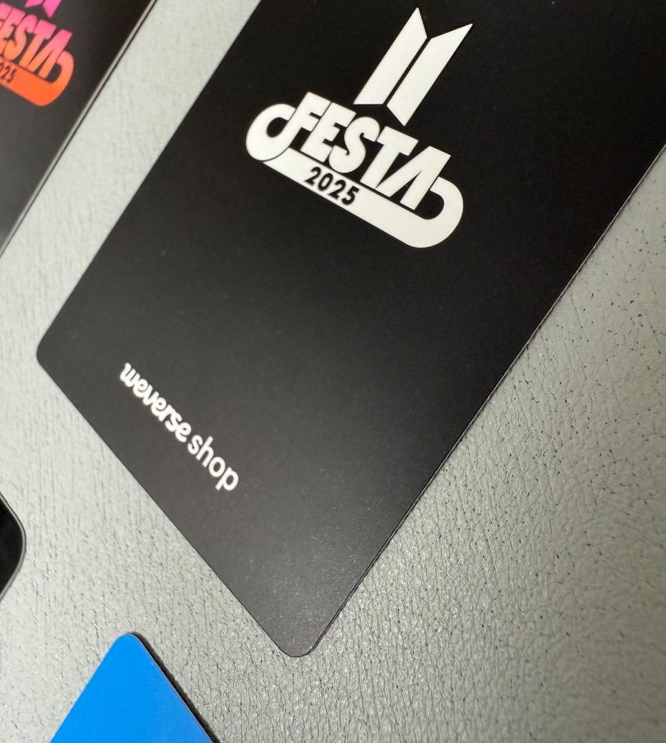 BTS 2025 FESTA ジョングク トレカ