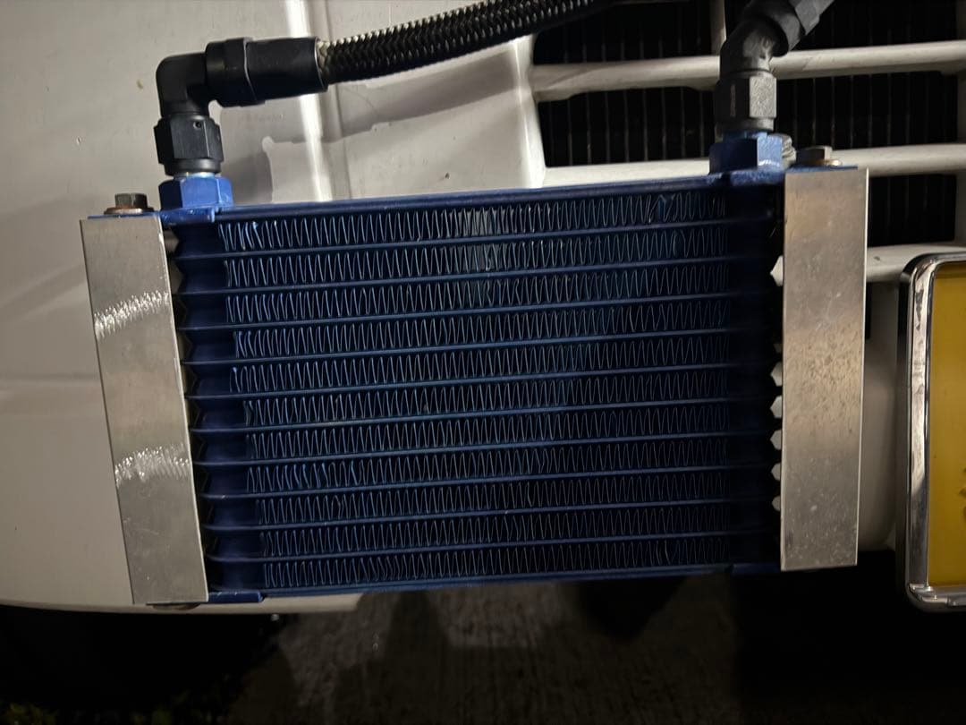 Greddy オイルクーラー 青