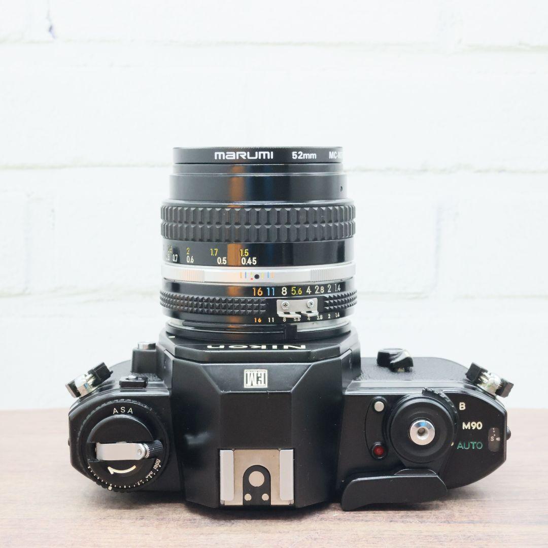 【完動品】Nikon EM / AI NIKKOR 50mm F1.4 S