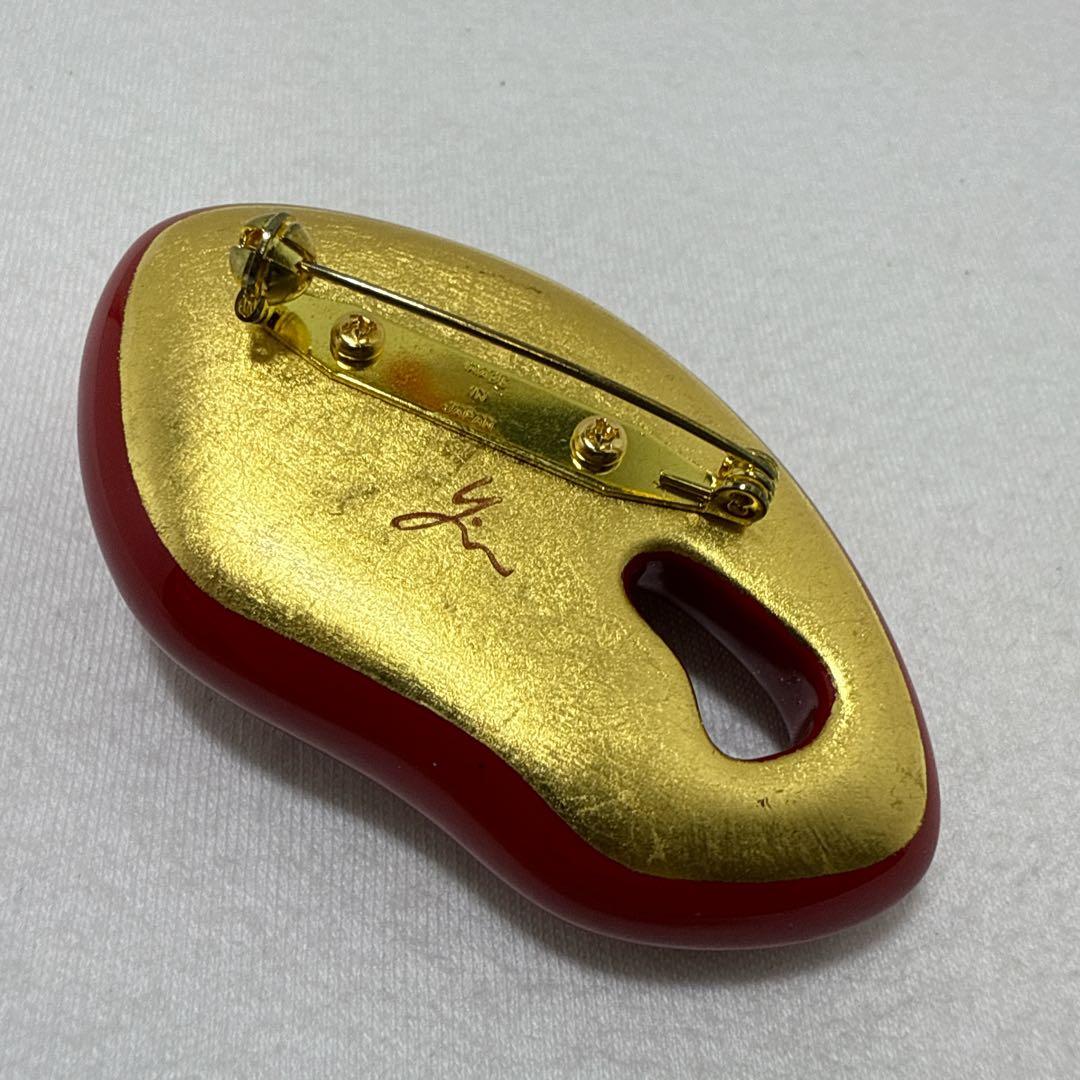 坂本これくしょん レッドカラーブローチ