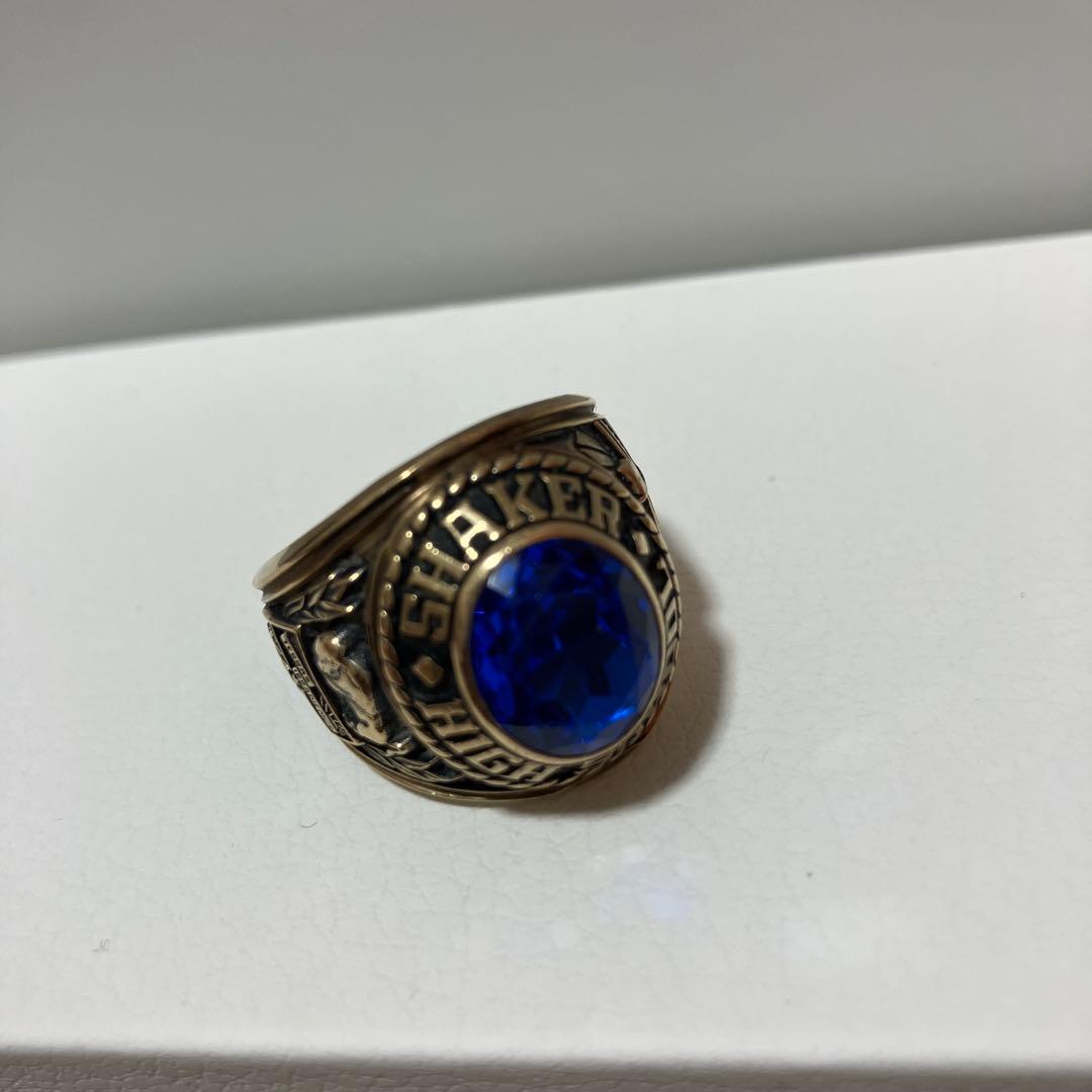 ヴィンテージリング　ジャスティン　スクールリング