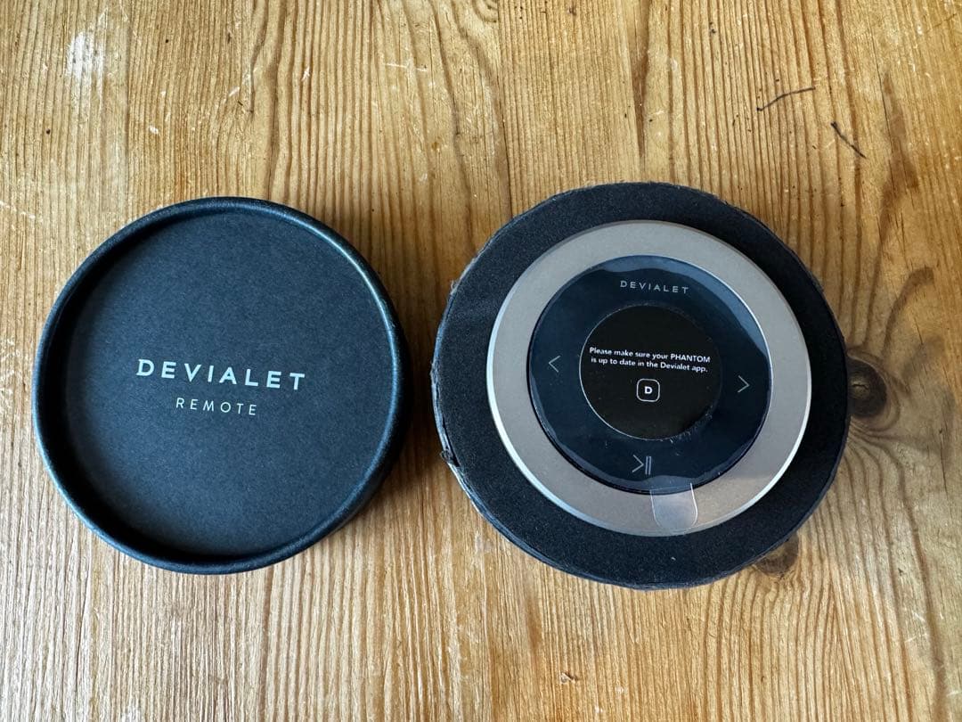 DEVIALET REMOTE リモコン 黒　コントローラー