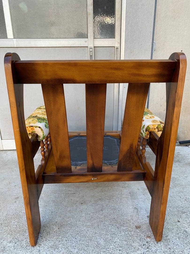 ✅オールド カリモク 一人がけソファ　2脚セット✅送料設置無料