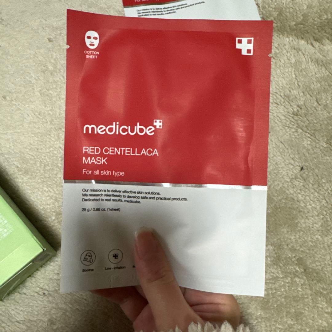 メディキューブAGE-Rブースタープロミニ＋シカセラム＋シートマスク