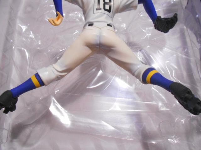 ダイヤのA 沢村栄純 スケールフィギュア 【ボール欠品】