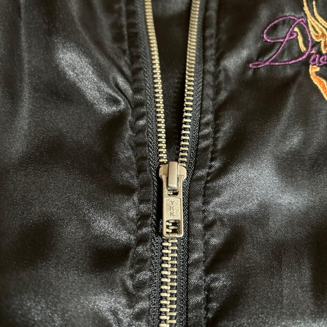 ✨抜刀娘 刺繍　スカジャン　X Lサイズ　✨絡繰魂　ゴールド❌ブラック　レア