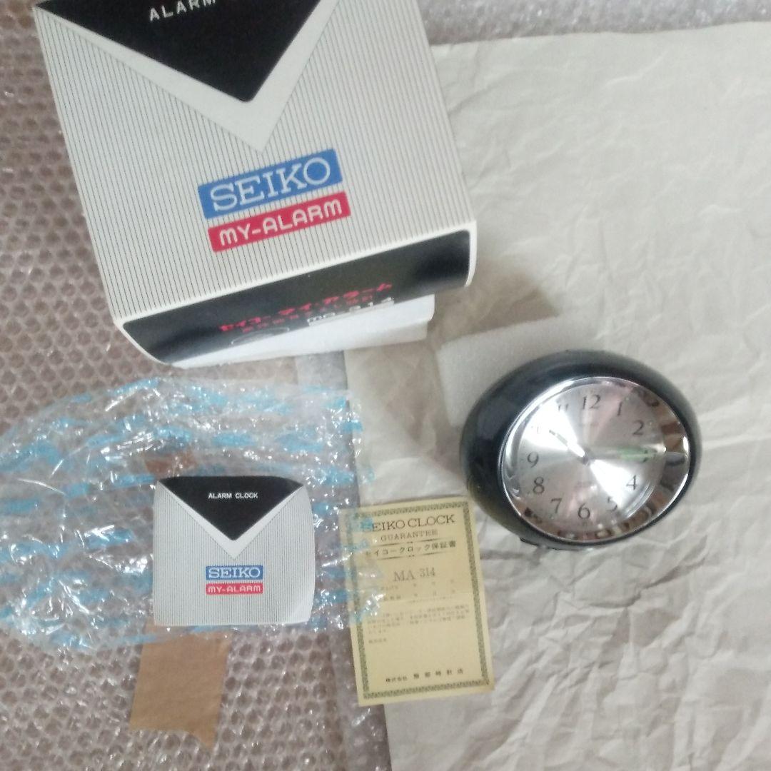 SEIKIO・ゼンマイ目覚まし時計・未使用・日本製。