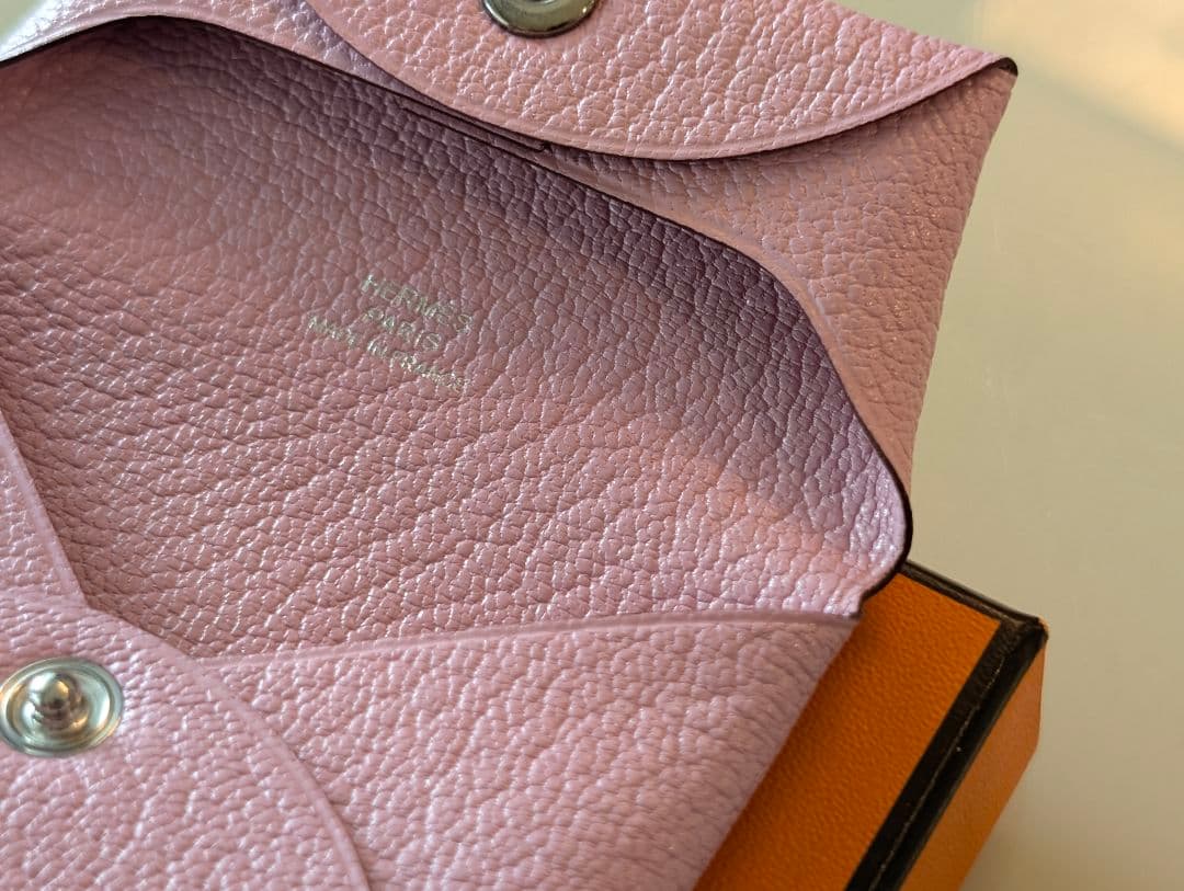 期間限定お値引き【新品未使用】 エルメス バスティア ローズサクラ ケース