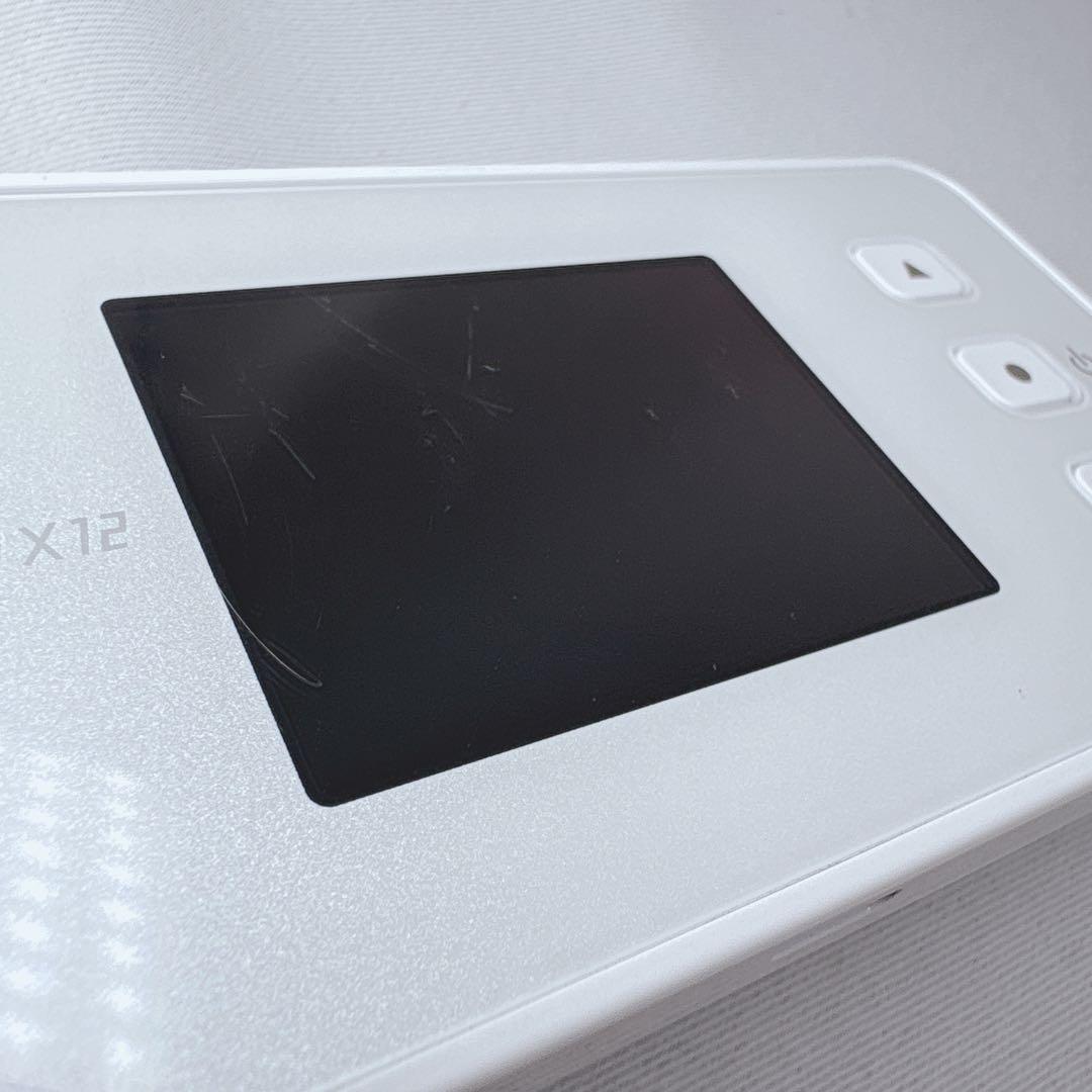 ポケットwi-fi NEC Speed Wi-Fi 5G X12 アイスホワイト