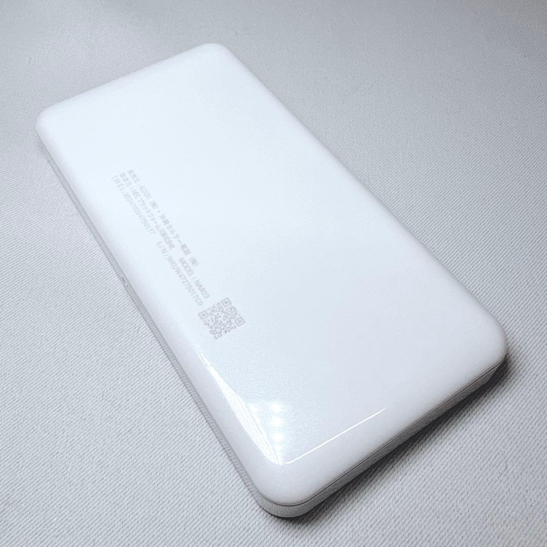 ポケットwi-fi NEC Speed Wi-Fi 5G X12 アイスホワイト