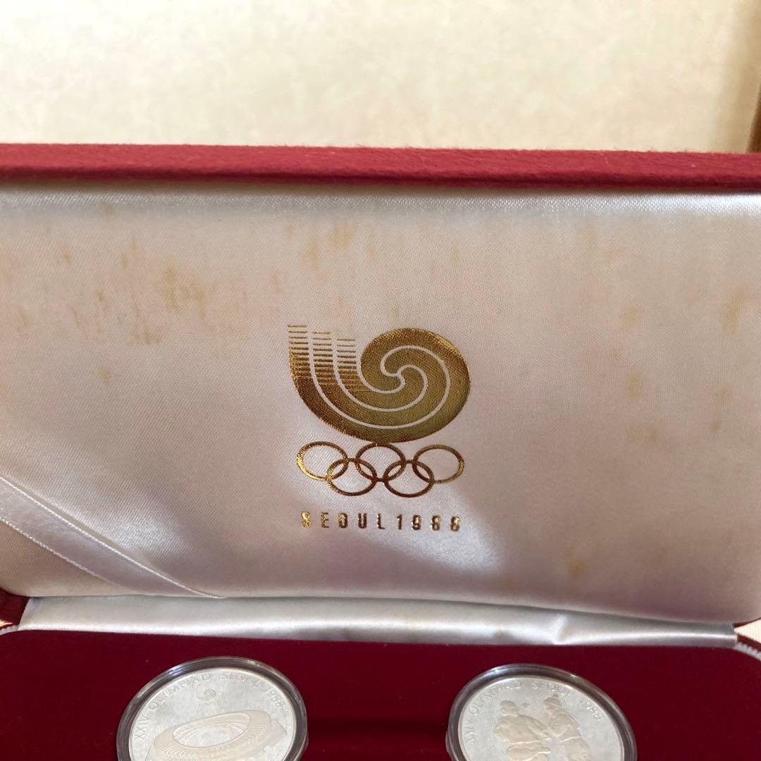 1988年 ソウルオリンピック 記念硬貨 メダル 5枚セット