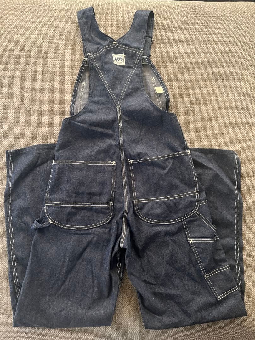 希少 60s70s Lee ヴィンテージインディゴオーバーオール USA製