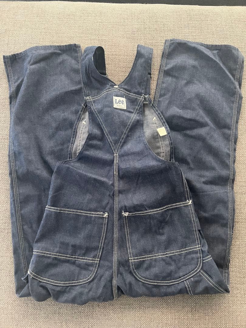 希少 60s70s Lee ヴィンテージインディゴオーバーオール USA製