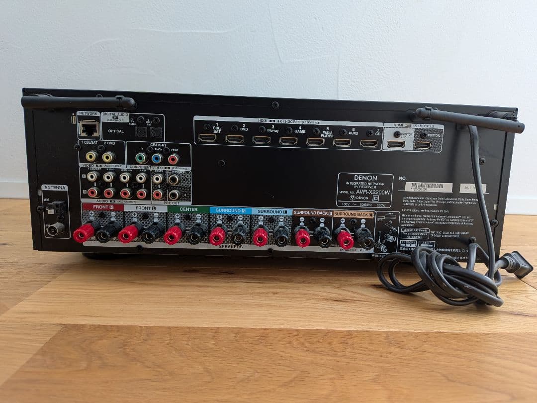 DENON AVR-X2200W AVアンプ