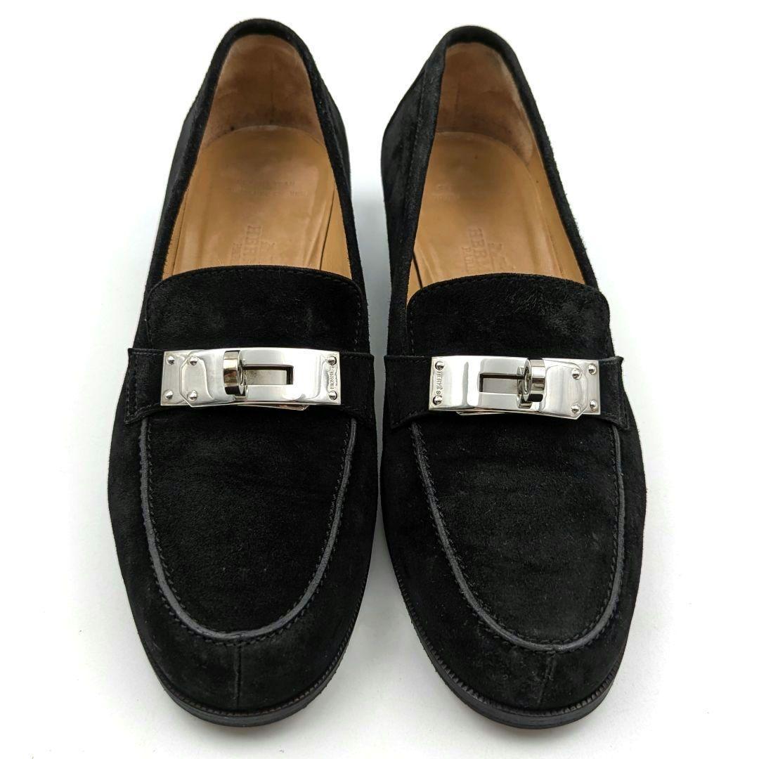 【美品】HERMES エルメス モカシン デスタン ケリー ローファー