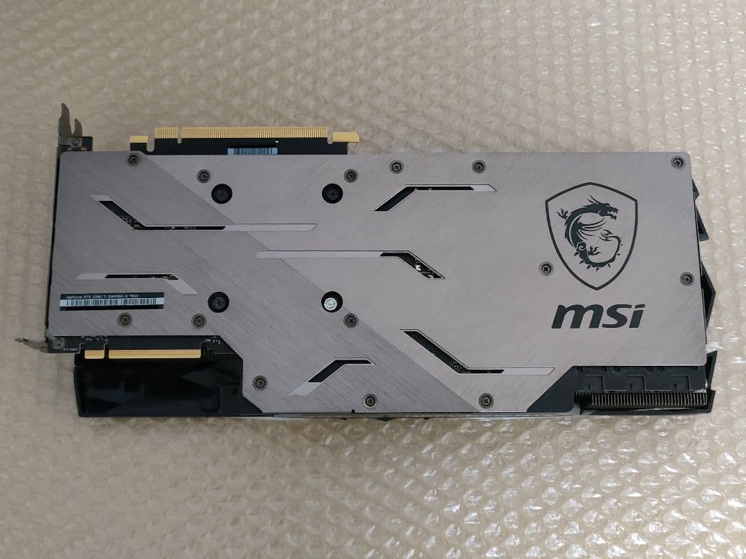 s*s様 MSI GeForce RTX2080Ti 11GB GAMING X