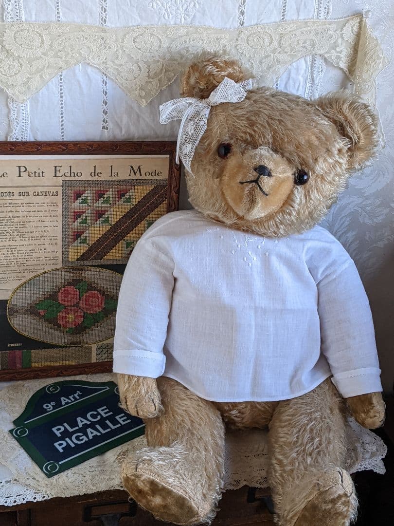 【w】アンティークベア　アンティークテディベア　ドイツ