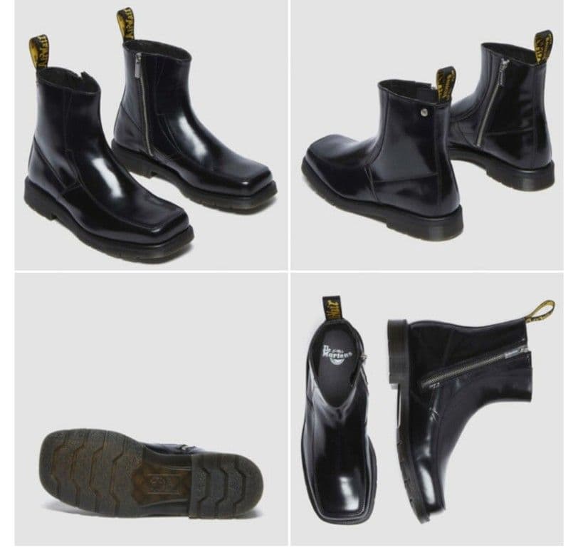 ドクターマーチン BUTTERO DURROW ZIP ブラック