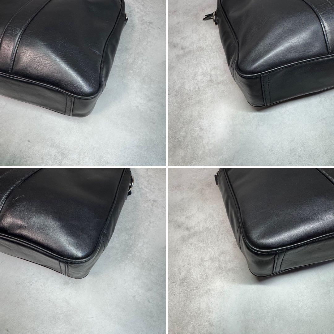 美品 コーチ ビジネスバッグ ショルダーバッグ ブリーフケース F71066