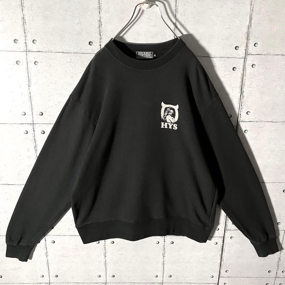 【即完売】ヒステリックグラマー☆バックプリントヒスガールスウェットシャツM