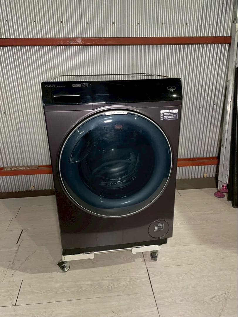 2023年製 AQUA ドラム式洗濯機 AQW-DX12P-R