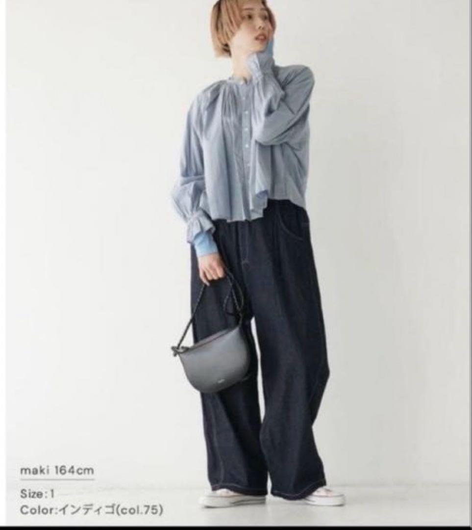 新品下げ札付き！NARU ｜8オンスムラデニム“ノッポパンツ”