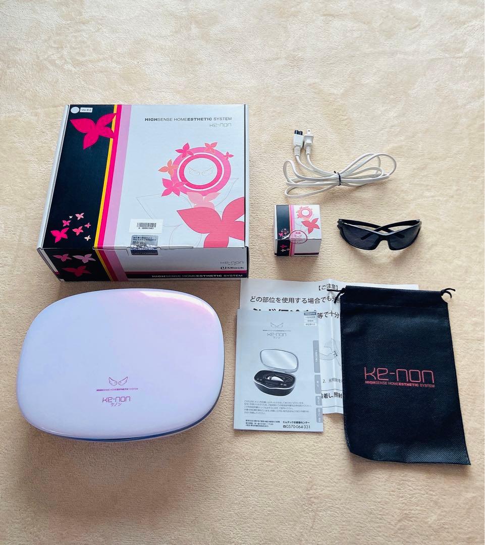 【美品】ケノン 脱毛器 verバージョン8.6【残量多数&カートリッジ付き◎】
