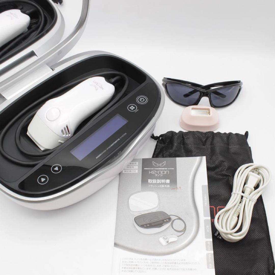 【美品】ケノン 脱毛器 verバージョン8.6【残量多数&カートリッジ付き◎】